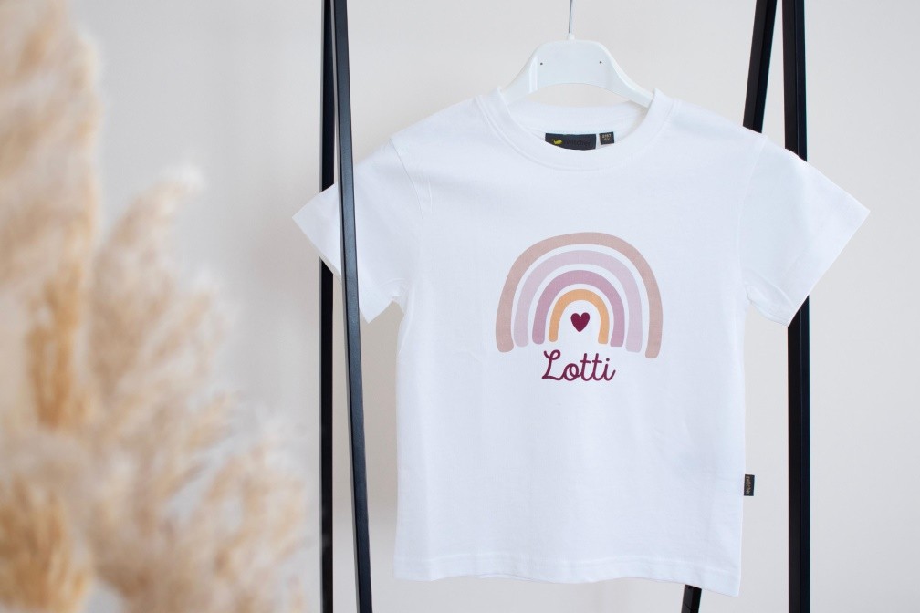 Customised photo T-shirts for a children's birthday outing Customised photo T-shirts for a children's birthday outing